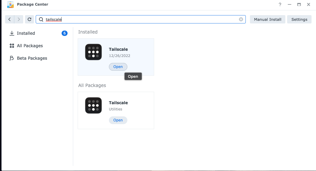 synology-pacakge